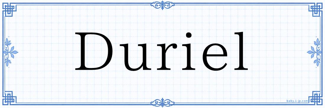 Duriel Typography