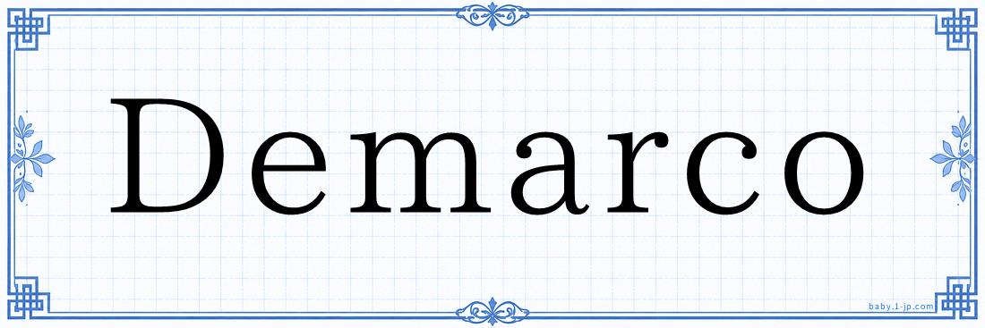 Demarco Typography