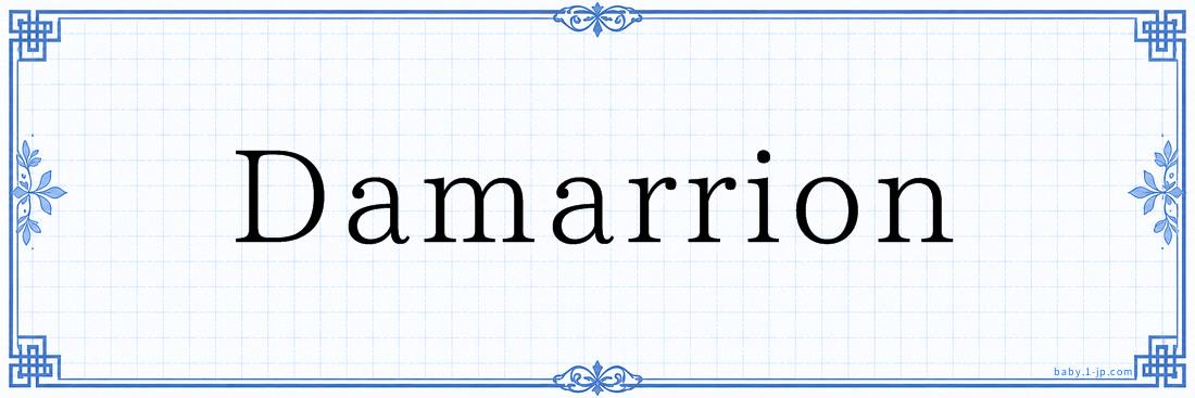 Damarrion Typography