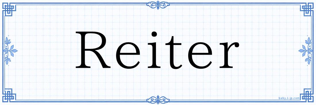 Reiter Typography