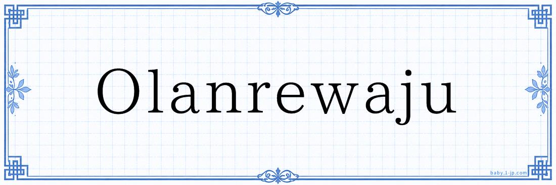 Olanrewaju Typography