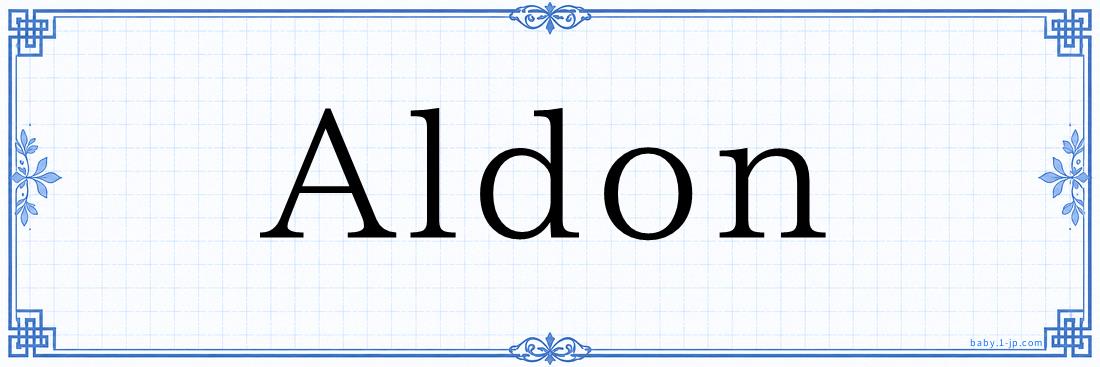Aldon Typography