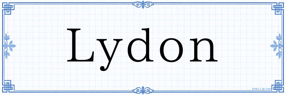 Lydon Typography