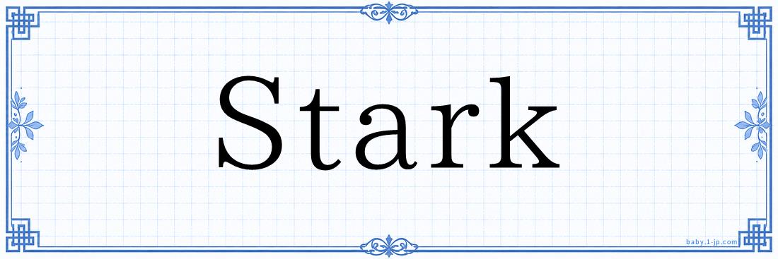Stark Typography
