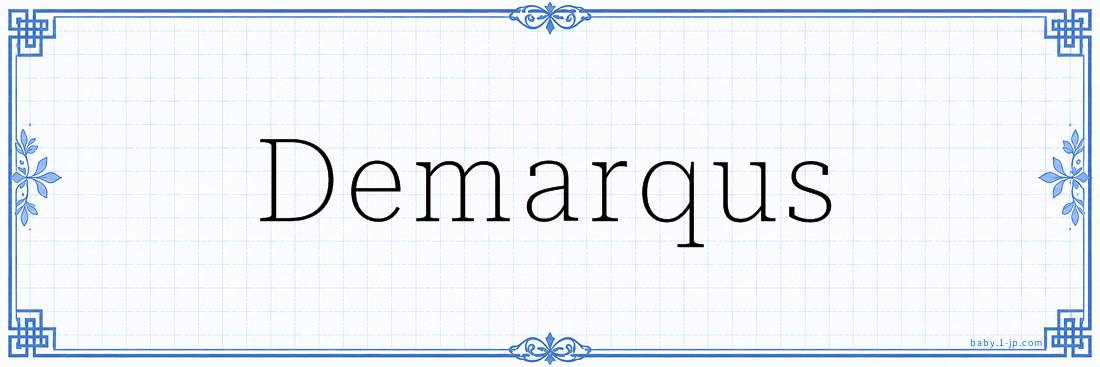 Demarqus Calligraphy