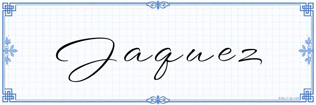 Jaquez Calligraphy