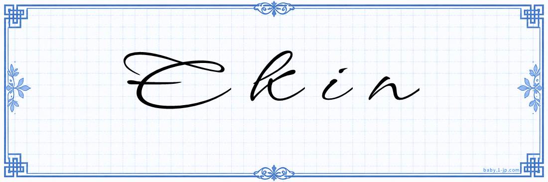 Ekin Calligraphy