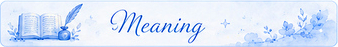 meaning